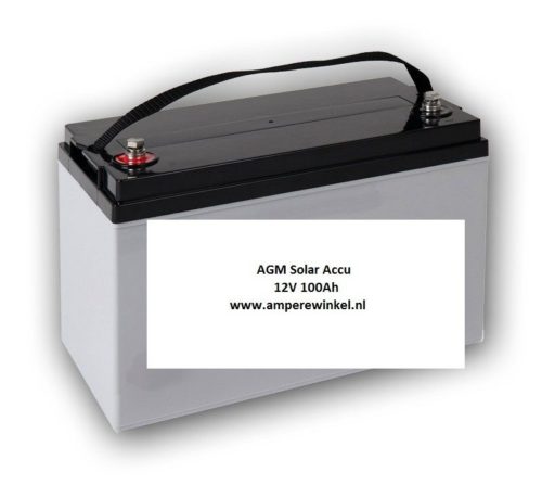 Afleiding voor het geval dat kader AGM Accu's - Van 24Ah tot 280 Ah - Bij Amperewinkel