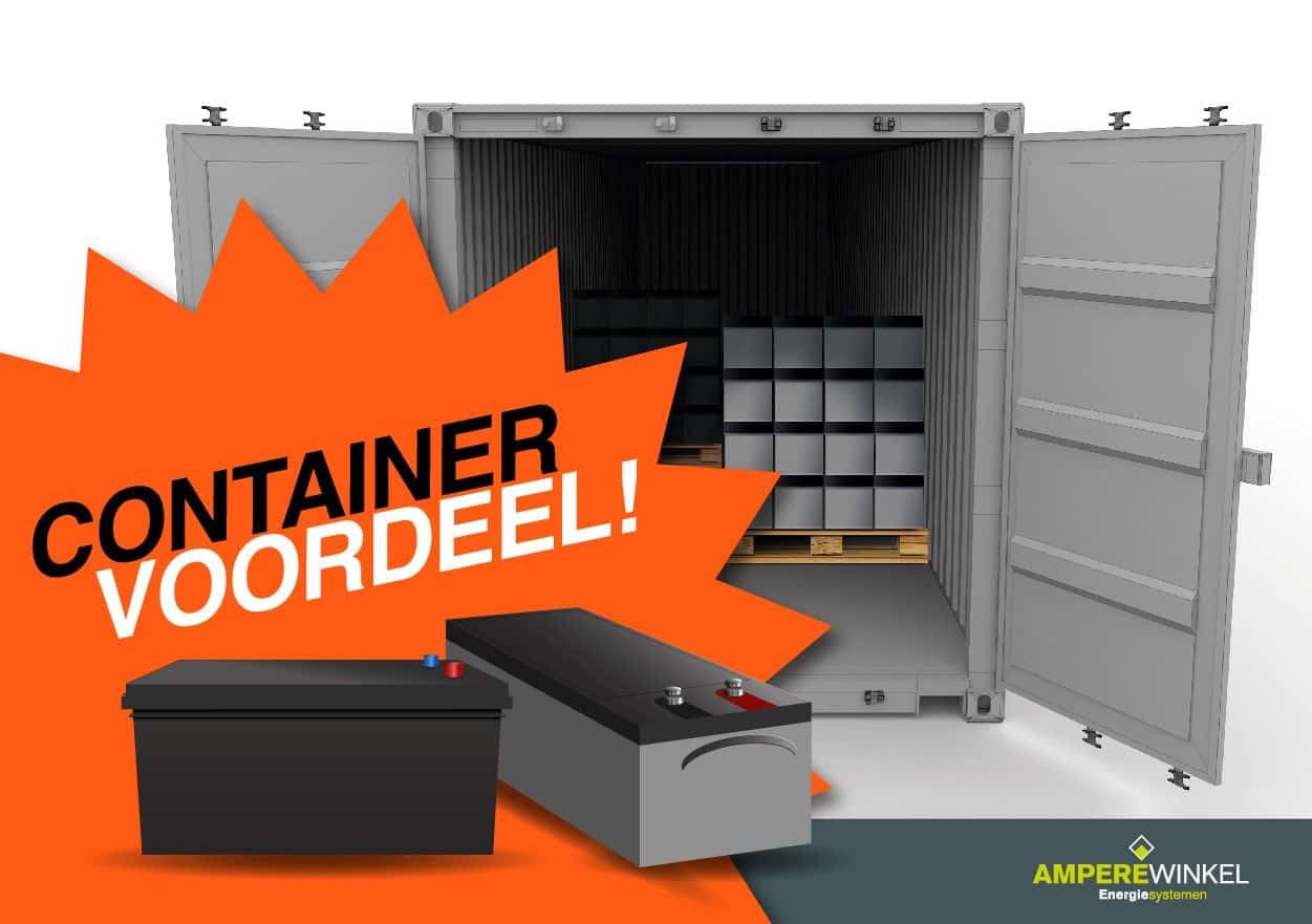 Arrangement overtuigen Spanning Semi tractie accu 12 VOLT 230 AH 73011 ST / 96801 / 96803 PALLET VOORDEEL -  Amperewinkel