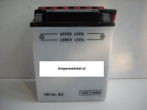 Motor accu 12 Volt 14 Ah + pool rechts YB14L-B2-0