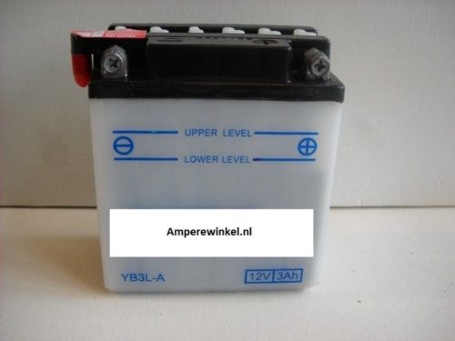 Motor accu 12 Volt 3 Ah + pool rechts YB3L-A-0