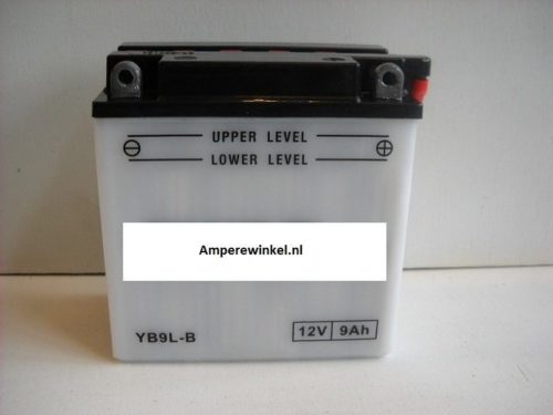 Motor accu 12 Volt 9 Ah + pool rechts YB9L-B-0