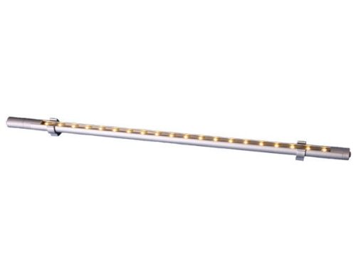 LED verlichting Warm wit 12 Volt richtbaar met aan-uit schakelaar 35cm Zilver-0