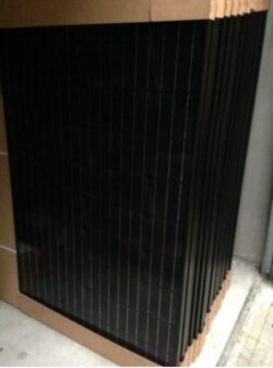 6 x 300 W (1800 W!) 24 V päikesesüsteem Premium musta päevavalguse paneeliga - monokristalliline päikesepaneel-0